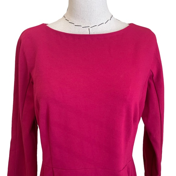 Classic Lafayette 148 New York Sheath Dress Pink sz Small - Picture 2 of 12